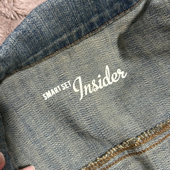 Smart set rustic denim jacket - Picture 4 of 4